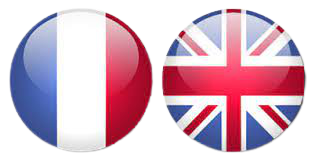 icone langue français anglais